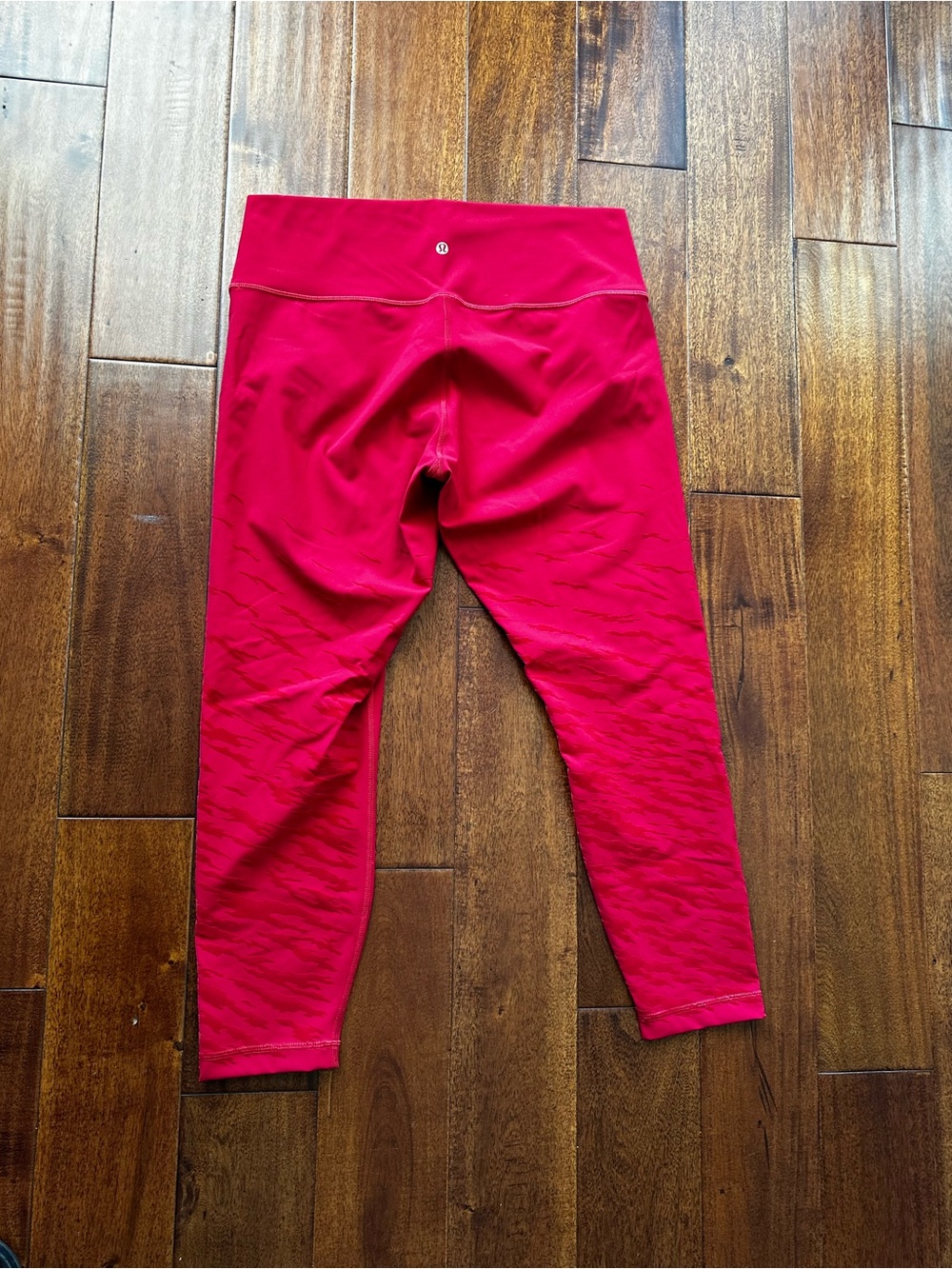 Lululemon Lunar New Year Year of the Tiger High Rise Leggings Size 14 Red 25”